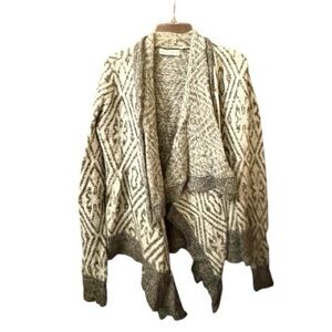 Abercrombie & Fitch Wool Patterned Cardigan